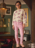 Rosafarbene Samthose LADOSETTE / 24H2PFQ1PAND329