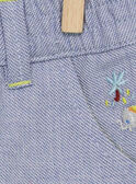 Blaue Shorts RASALVA / 19E1BGM1SHO201