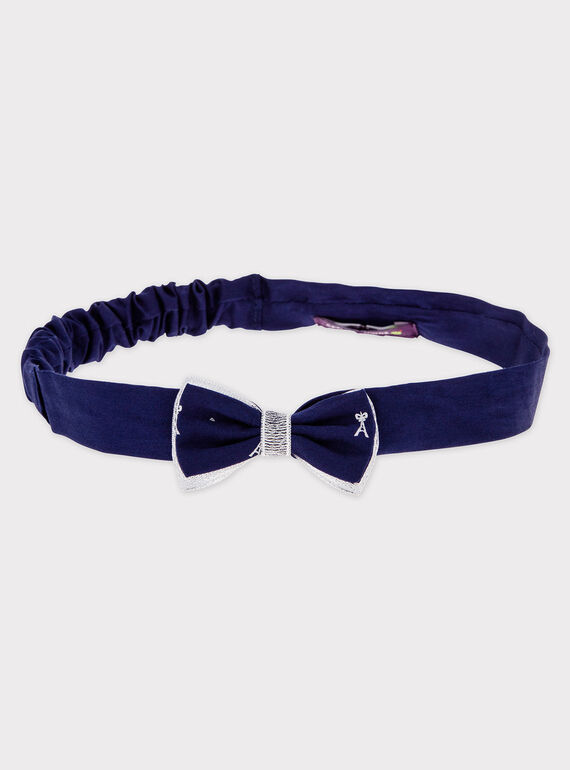 Marineblaues Stirnband RYCALETTE / 19E4PFT1BAN070