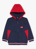 Kapuzen-Sweatshirt mit Stickerei M in marineblau FRIBORAGE / 23E3PGJ3JGH070