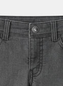 Cargo-Jeans Grau LADIMAGE / 24H3PGQ1JEAK004