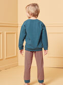 Pyjama aus angerautem Molton mit Waldtieren LUISPOAGE / 24H5PG36PYJ714