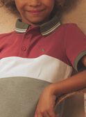 Colorblock-Poloshirt mit Dinosaurier FRIPLAGE1 / 23E3PGD1POL628