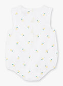 Weißer Baby Mädchen Strampler ZANELLY / 21E1BFO1BAR000