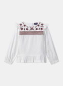 Bluse mit Stickereien MABETTE / 25E2PF71CHE001