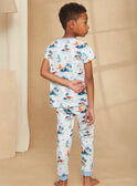 Langer Pyjama mit Dino-Motiv KUILUAGE / 24E5PG62PYJC219