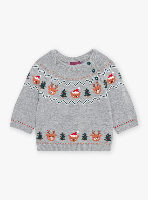 Pullover mit Weihnachtsaufdruck DAWAYATT / 22H1BG61PULJ922