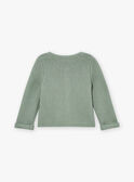 Strickjacke in Khaki LORETO / 24H0CG11CAR604