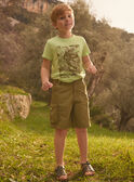Bermuda-Shorts in Khaki MLESCOTAGE / 25E3PGO2BER604