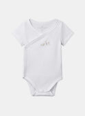 White BODYSUIT MONRAN / 25E0NMI1BOD000