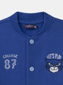 College-Jacke mit Tiger METEDAGE / 25E3PG81GILC209