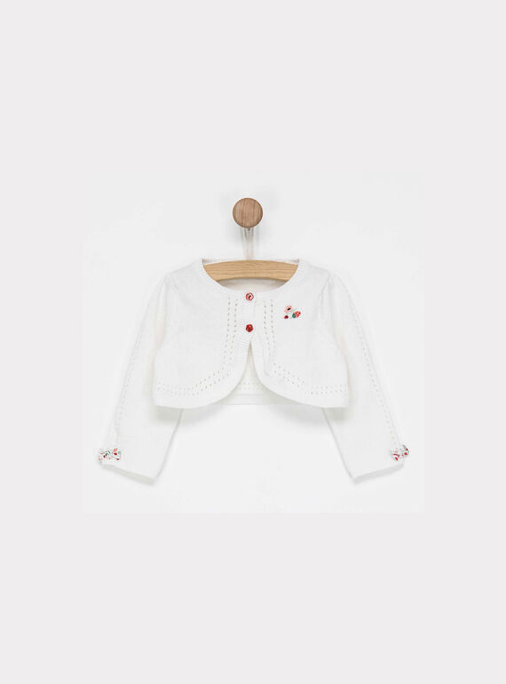 Off white Cardigan NADIVINE / 18E1BF82CAR001