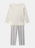 Jersey-Pyjama Kleines Mädchen  MUIMOLETTE / 25E5PFE4PYJ005