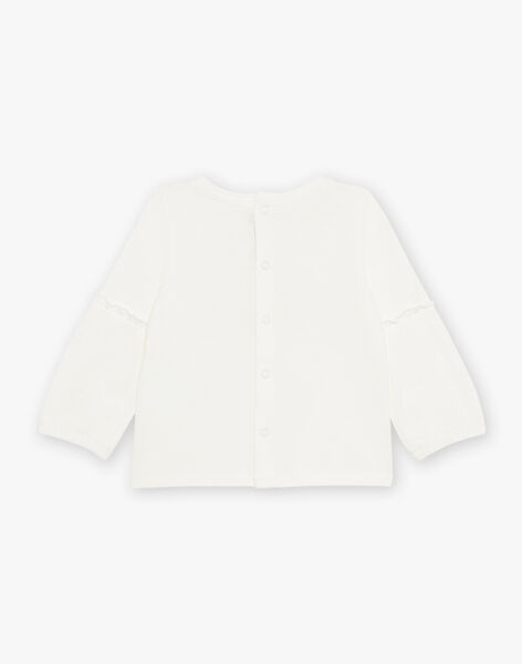 T-Shirt mit langen Ärmeln ecru DARACHEL / 22H1BFY1TEE001