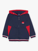 Kapuzen-Sweatshirt mit Stickerei M in marineblau FRIBORAGE / 23E3PGJ3JGH070
