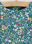 Grün bedrucktes Kleid RADYVETTE / 19E2PF61ROBG618