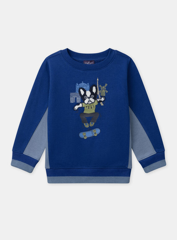 Blue SWEAT SHIRT NUFLEAGE / 25H3PGQ1SWEC209
