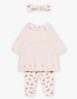 Set aus Kleid, legging und Stirnband für Baby-Mädchen DOLAINE / 22H0CFH3ENS307