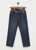 Blue denim Jeans POPITIAGE / 18H3PGQ1JEA704