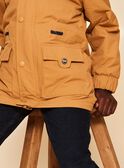 3 in 1 Kapuzen-Parka camelfarben FRAVAGE / 23E3PG52PARA014