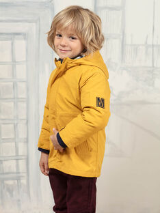 Imperialer gelber Regenmantel für Jungen mit abnehmbarer Daunenjacke BARISTAGE / 21H3PGC3IMPB114