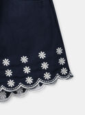 Bestickte Shorts MEBRODETTE / 25E2PF81SHOC214