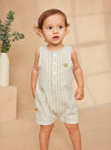 Gestreifter Overall in Khaki KATIMMY / 24E1BGO1CBL001