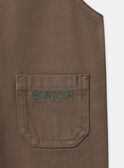 Brown DUNGAREES NAFLORENT / 25H1BGS2SAL821