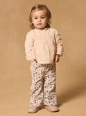 Ausgestellte Hose mit Blumenmuster MABILLIE / 25E1BF71PAN001