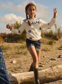Bestickte Shorts MEBRODETTE / 25E2PF81SHOC214