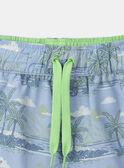Gemusterte Badeshorts  MRUPALMAGE / 25E4PGC9MAI205