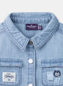Hellblaues Denim-Hemd LADIEGO / 24H1BGJ1CHMP272