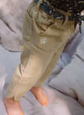 Beige Twill-Hose GACERISE / 23H1BF81PAN626