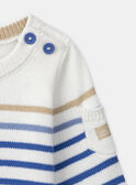 Gestreifter Pullover MACHARLES / 25E1BG81PUL001