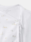 White BODYSUIT MONRAN / 25E0NMI1BOD000