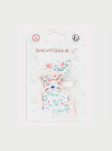 Weiße Haarspange RUMINETTE / 19E4PF9HBRT000