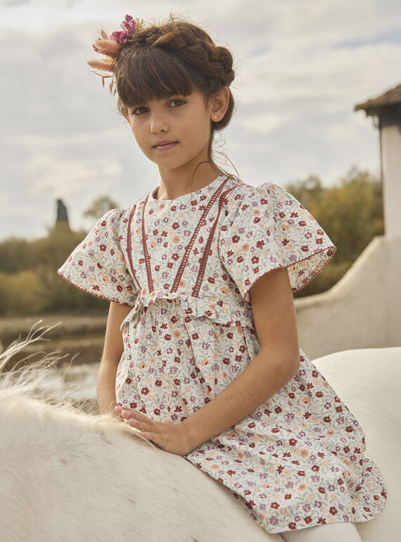 Kleid mit Blumenmuster  MARUBETTE / 25E2PF71ROB001