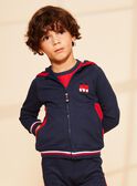Kapuzen-Sweatshirt mit Stickerei M in marineblau FRIBORAGE / 23E3PGJ3JGH070