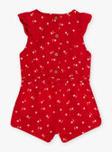 Roter Jumpsuit mit Sternendruck 22E1BFP1CBL050
