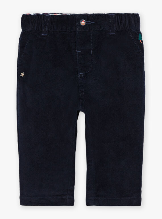 Samthose mit verstellbaren Trägern DAWALLON / 22H1BG61PANC205