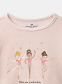 Samtpyjama mit Ballerinas LUICLETTE / 24H5PF34PYJ311