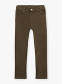 Normale Hose in khaki FRICRIAGE2 / 23E3PG82PAN604