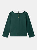 Green TEE SHIRT LS LYCOLETTE / 24H2PFO1TMLG618