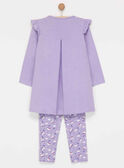 Light violet Night dress PIWELETTE / 18H5PF51CHN322