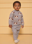 Jacquard-Pullover Hunde LAOREL / 24H1BGQ1PUL943
