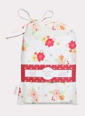 Bettwäschegarnitur Prinzessin mit Blumenprint, ecru TIPARURCHA / 20EZEN72PLC000