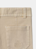 Beige Cargo-Hose MEDIAGE / 25E3PG81PAN806