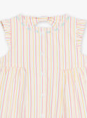 Baby Mädchen Ecru Kleid CASIMONE / 22E1BFN2ROB811
