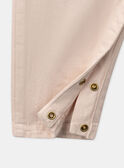 Lange Latzhose mit Blumenaufnäher LAEVA / 24H1BFK1SALD319