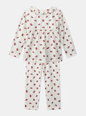 Jersey-Pyjama mit Vogelmotiv MUICAETTE / 25E5PFE3PYJ114